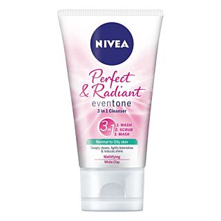 Nivea Facecare Per&Rad.E.Tone 3In1 Cleanser 150Ml