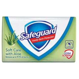 Safeguard - Soft Aloe Anti Baterial Soap 110Gm