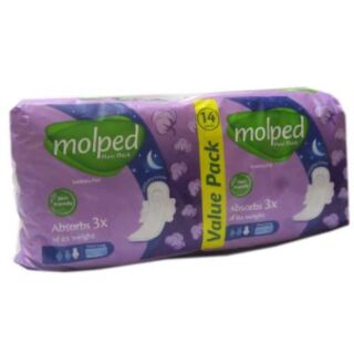 Molped Maxi Thick E. Long Value Pack X14