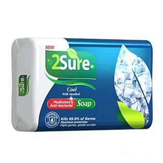 2Sure Antibacterial Soap Cool With Menthol - 65G
