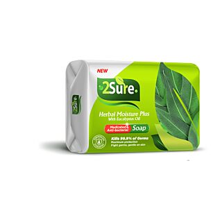 2Sure Anti.Bact. Soap Herbal Moisture Plus - 65G