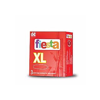 Fiesta Extra Large Premium Condom X3