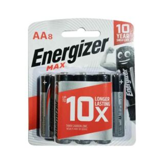 Energizer Max Batterye91Bp8: Aa8