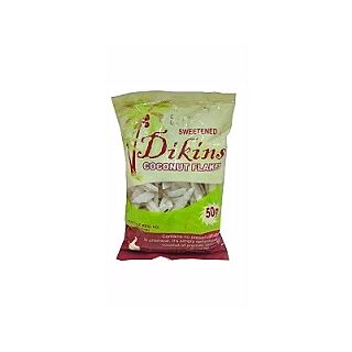 Dikins Sweetened Coconut Flakes 50G