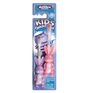 Beauty Formula Kids Quick Brush (Rabbit) 2 Pack