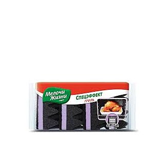 NOVAX SCOURING SPONGE GRILL OVEN 4PCS CD