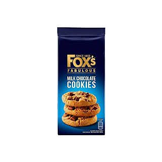 Fox Fabulous Milk Chocolate Cookies 180G