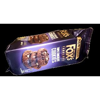 Fox Fabulous Triple Chocolate Cookies 180G