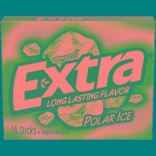 Extra Polar Ice Sugar Free Gum 15 Sticks