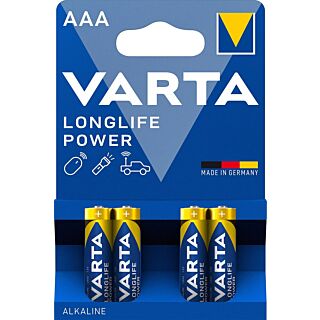Varta Longlife Power Aaa 4