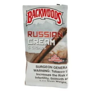 BACKWOODS 5 RUSSIAN CREAM CIGERS