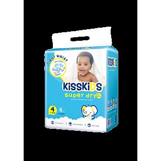 Kisskids Diaper Twin Maxi Size 4