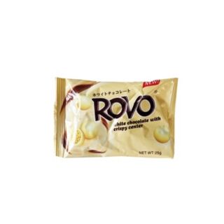 Rovo White CHoco with Crispy Cente 25G
